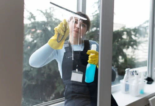 Nettoyage de vitres intérieures et extérieures à Cazaubon